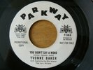 YVONNE BAKER - YOU DID'NT SAY A WORD