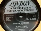 ROCKABILLY, SUN 78 RPM, NEAR MINT, JOHNNY CASH, COME IN STRANGER, UK PRESS