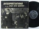 STAN GETZ QUINTET Interpretations NORGRAN LP mono **