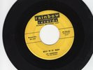 Lee Andrews, Hearts 45 Bells of St. Mary/Fairest RAINBOW YLW LBL doowop VG+ 739