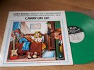 Carry On Oi Step LP 18 Green Vinyl Punk New Wave Skinhead Record VG+/EX