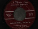 LOUIS X FARRAKHAN: A White Man's Heaven Is A Black Man's Hell 45 Jazz