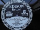 Edison Diamond Disc #51329  Joseph Phillips “Little Red Riding Hood”