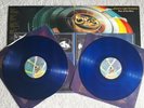 ELO Electric Light Orchestra OUT OF THE BLUE - UK - 2LPs - BLUE VINYL- Poster-EX