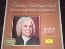 RARE SZERYNG BACH 6 SONATAS & PARTITAS 3LP BOX DGG TULIP SLPM 139 270 STEREO ED1