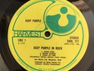 DEEP PURPLE In Rock HARVEST UK NO EMI 1st ORIGINAL SHVL 777 VINYL LP EX