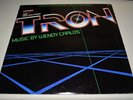 Tron 1982 Movie Soundtrack Wendy Carlos Disney Synth Electronic Vinyl LP + Bach