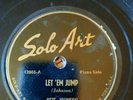 Pete Johnson Let 'Em Jump / Pete's Blues Solo Art 12005 1939 V+
