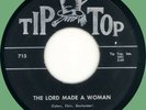 DOUG POWELL The Lord Made a Woman / Jeannie with Dark Blue Eyes 45rpm Tip Top