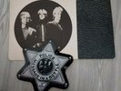 THE POLICE MESSAGE IN A BOTTLE Shaped Vinyl Picture Pic Disc  + WALLET