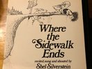 WHERE THE SIDEWALK ENDS - RECITED BY SHEL SILVERSTEIN - COLUMBIA RECORD LP Vinyl