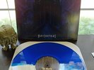 The Black Dahlia Murder Nocturnal Blue and white split vinyl record