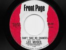 Lee Moses - I Can't Take No Chances / Time And Place (Soul, 45) 2301