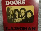 DOORS L.A. Woman VINYL LP ELEKTRA Record EKS-7501 1971 die cut corners crucifix