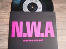 N.W.A - Express Yourself (7 Vinyl) Eazy-E Dr Dre Ice Cube MC Ren Hip Hop Rap NWA