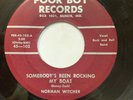 ROCKABILLY RARE - Norman Witcher Poor Boy 45 Somebody's Been Rocking My Boat 