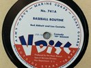 WWII Issue 78 V Disc 741 / Abbott and Costello Baseball / Gladys Goodding