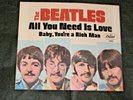 The Beatles 45 sleeve only ALL YOU NEED IS LOVE picture sleeve 1967 No Holes VG
