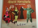 LES BAXTER Space Escapade Exotica Space Age OG 1st Press RARE Capitol T 968 1958