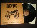 AC/DC For Those About To Rock 1981 LP Vinyl ATLANTIC SD11111 NM-