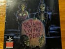 The Return Of The Living Dead New Sealed Blue Vinyl with Blood Red Haze