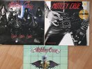 3 x MÖTLEY CRÜE Vinyl: Girls Girls Girls, Dr. Feelgood, Too Fast For Love - Rar