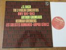 Bach - The 3 Violin Concs / Grumiaux / Gerecz / Philips 9500 614 / Stereo Ed1 NM