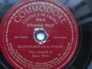 Billie Holiday 78rpm Single 10-inch Commodore Records #526 Strange Fruit