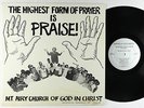 Mt. Airy COGIC - Highest Form Of Prayer LP - Church Modern Soul Boogie VG++ MP3