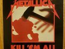 Metallica - Kill 'Em All LP Vinyl Megaforce Orig  OG Silver Label** Sterling NM