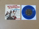 THE METEORS Meteor Madness ACE RECORDS 1981 UK BLUE VINYL PRESSING 7