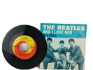 Beatles And I Love Her / If I Fell Capitol 5235 Picture Sleeve 45 Record Rare