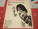 PATTI SMITH GROUP Wave and Frederick New LP/Single 1979 Orig NME ADVERT/POSTER