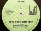 JUNIOR DELGADO Love Won't Come Easy / Famine 12
