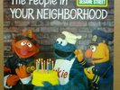 Sesame Street Records THE PEOPLE IN YOUR NEIGHBORHOOD  LP 1980 STILL SEALED