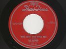 '55 W Coast R&B/ Doo Wop FEATHERS Why Don't You Write Me/Busy as Bumble M- HEAR