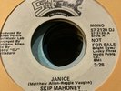 Rare MODERN SOUL Funk DISCO 45 SKIP MAHONEY Janice SALSOUL Listen