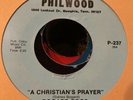 Gospel Soul Funk 45 BOGARD BROS Christian's Prayer PHILWOOD 237 MEMPHIS Listen
