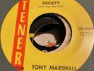 Rare Psych Funk Garage 45 TONY MARSHALL Society TENER Custom FLORIDA Listen