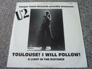 U2 - Toulouse  - I Will Follow  - Rare Live Double LP France 20/10/84 - EX