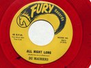 DU MAURIERS Original Doo Wop RED WAX 45rpm Baby I Love You b/w All Night Long