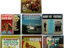 THE VENTURES 7 LPs S/T Hits  Up To Date JAPAN In Space Let's Go  Golden Greats