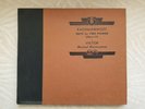 RACHMANINOFF SUITE No. 2 FOR TWO PIANOS (OPUS 17) - 78 RPM 12