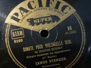 JANOS STARKER / KODALY sonata for cello solo / PACIFIC   78 RPM
