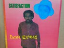 DON EVANS SATISFACTION JAMAICAN SHADE RECORDS LP SH020