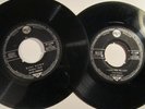ELVIS PRESLEY - TRYIN' TO GET TO YOU & BLUE MOON - 2 ULTRA-RARE 1956 GERMAN 45s