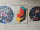 picture disc vinyl records AC/DC/FOREIGNER/THUNDER/SCORPIONS/LUIS GARDENAS