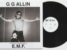 GG Allin & The Scumfu*s -E.M.F. / Eat My Fu* LP Jabbers Murder Junkies Scum Punk
