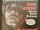7'Christopher Lee *Captain Invincible-Name your poison* OST Germany