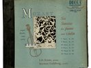 Mozart Six Sonatas For Piano And Violin Lili Kraus And Szymon Goldberg Records